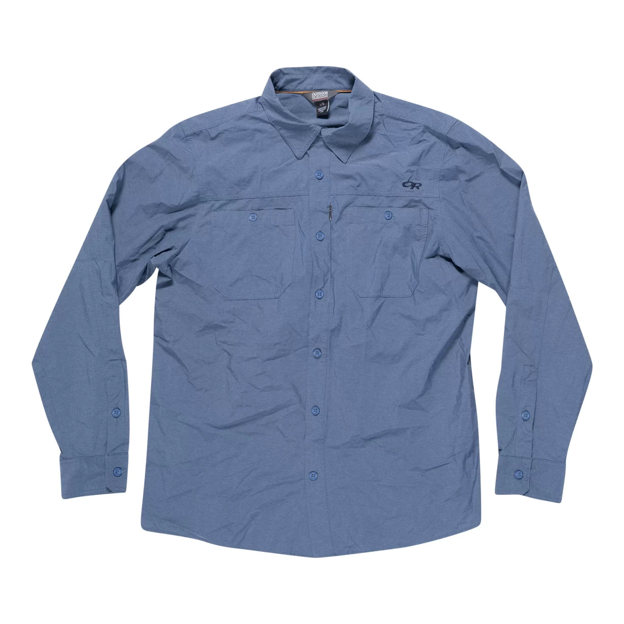 Outdoor Research Men's Way Station Short Sleeve Button Up Upf 30 Shirt