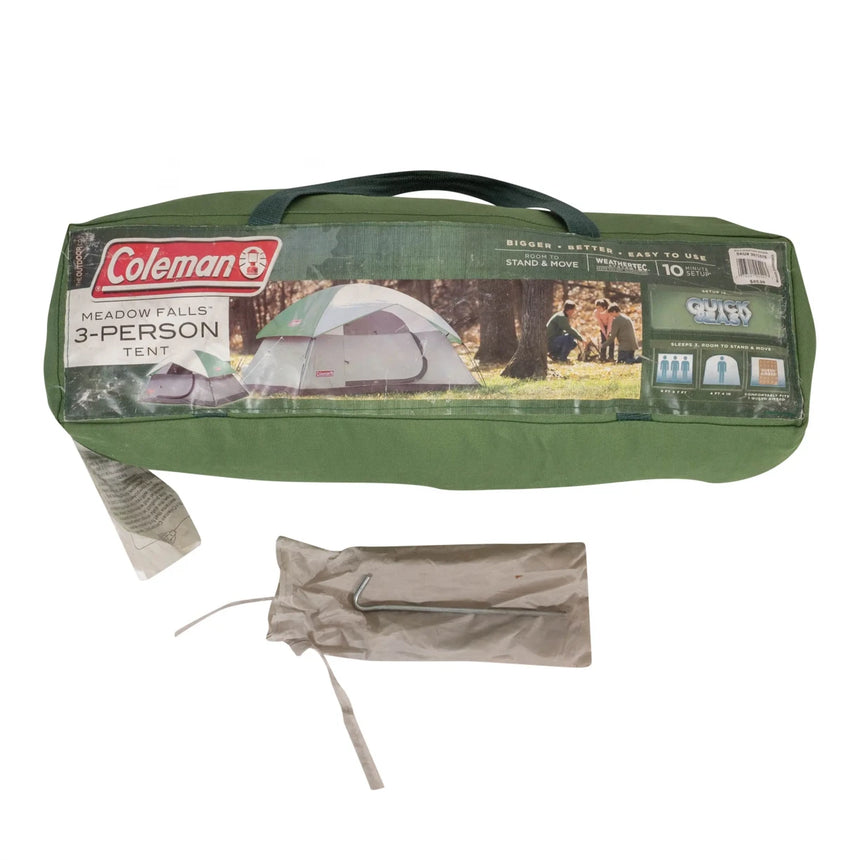 Coleman Meadow Falls 3 Person Tent Everything from Geartrade Geartrade