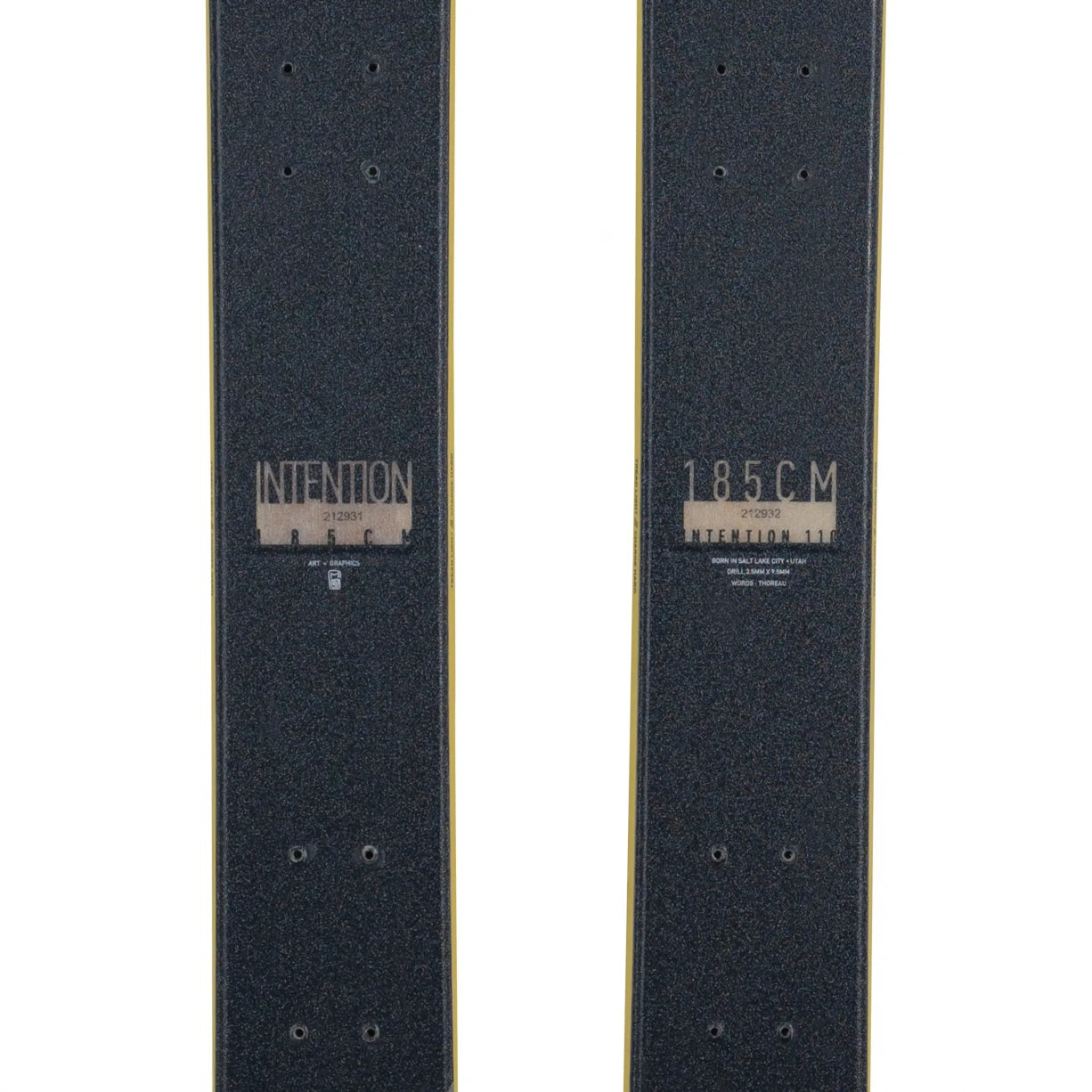 185cmYellow/Black