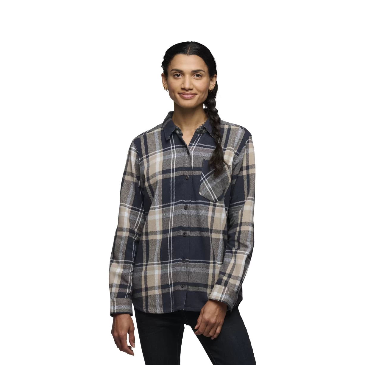 XSCharcoal-Moonstone Plaid