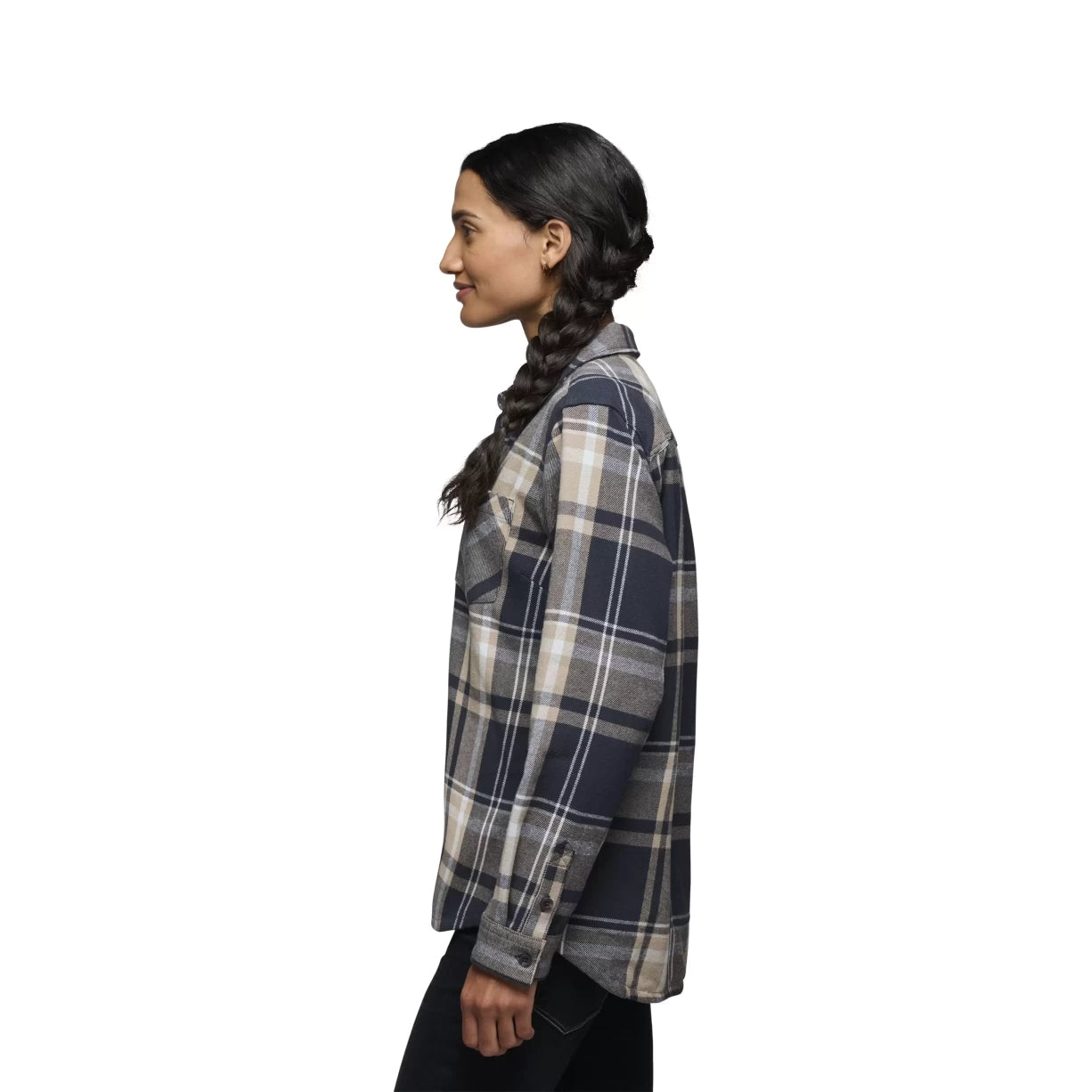 XSCharcoal-Moonstone Plaid