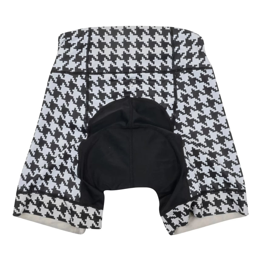 Shebeest Houndstooth Cycling Shorts Women s Clothing Geartrade