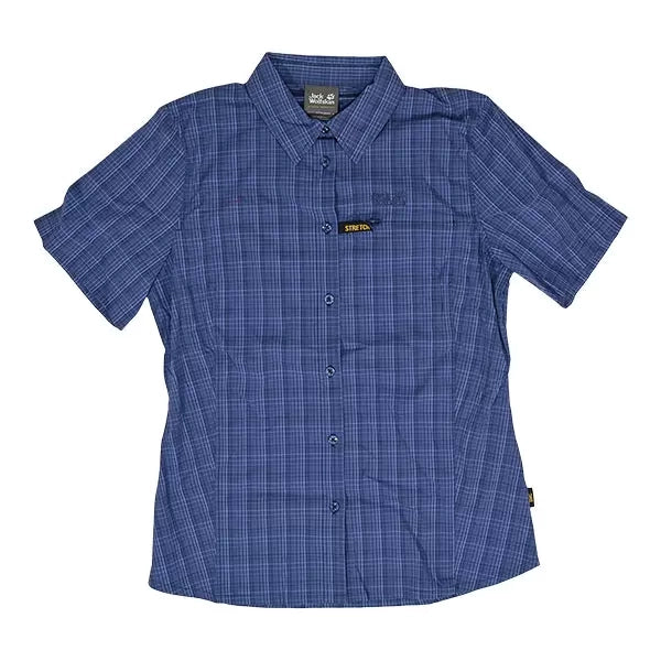 SDark Indigo Checks