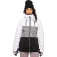 MWhite Geo Colorblock