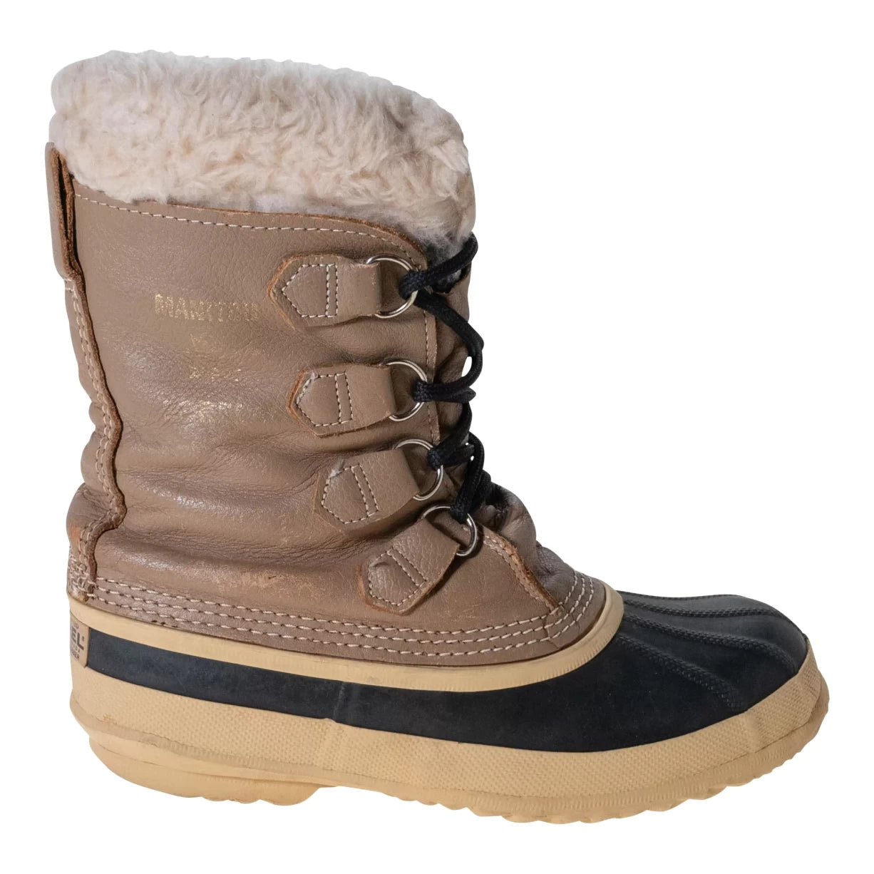 8Tan/Black