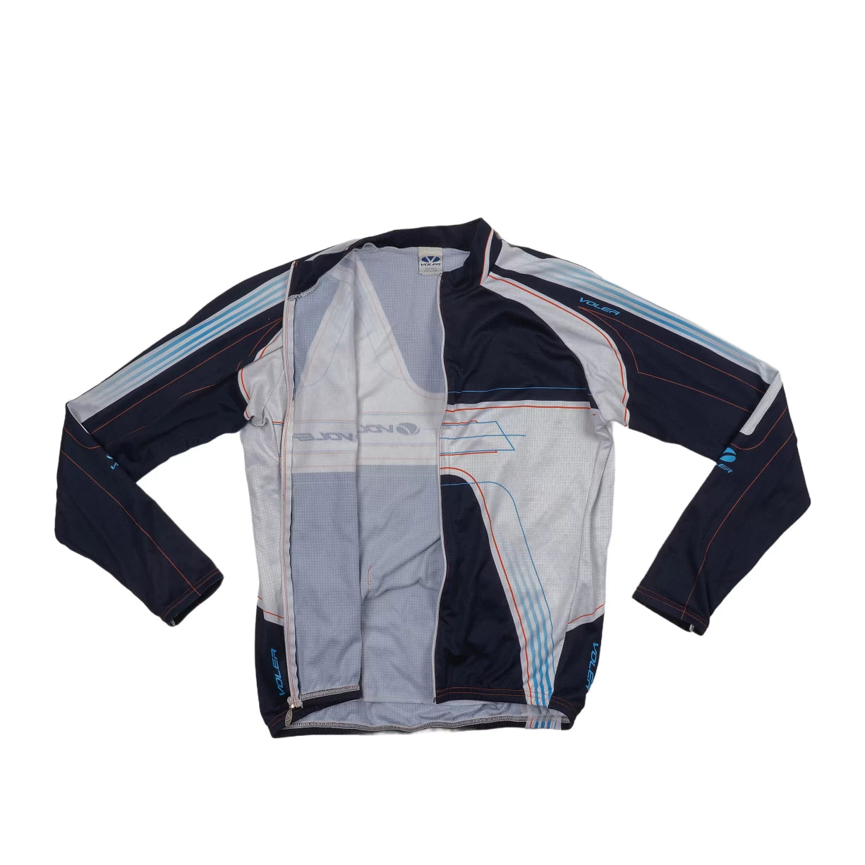 2XLBlue/White