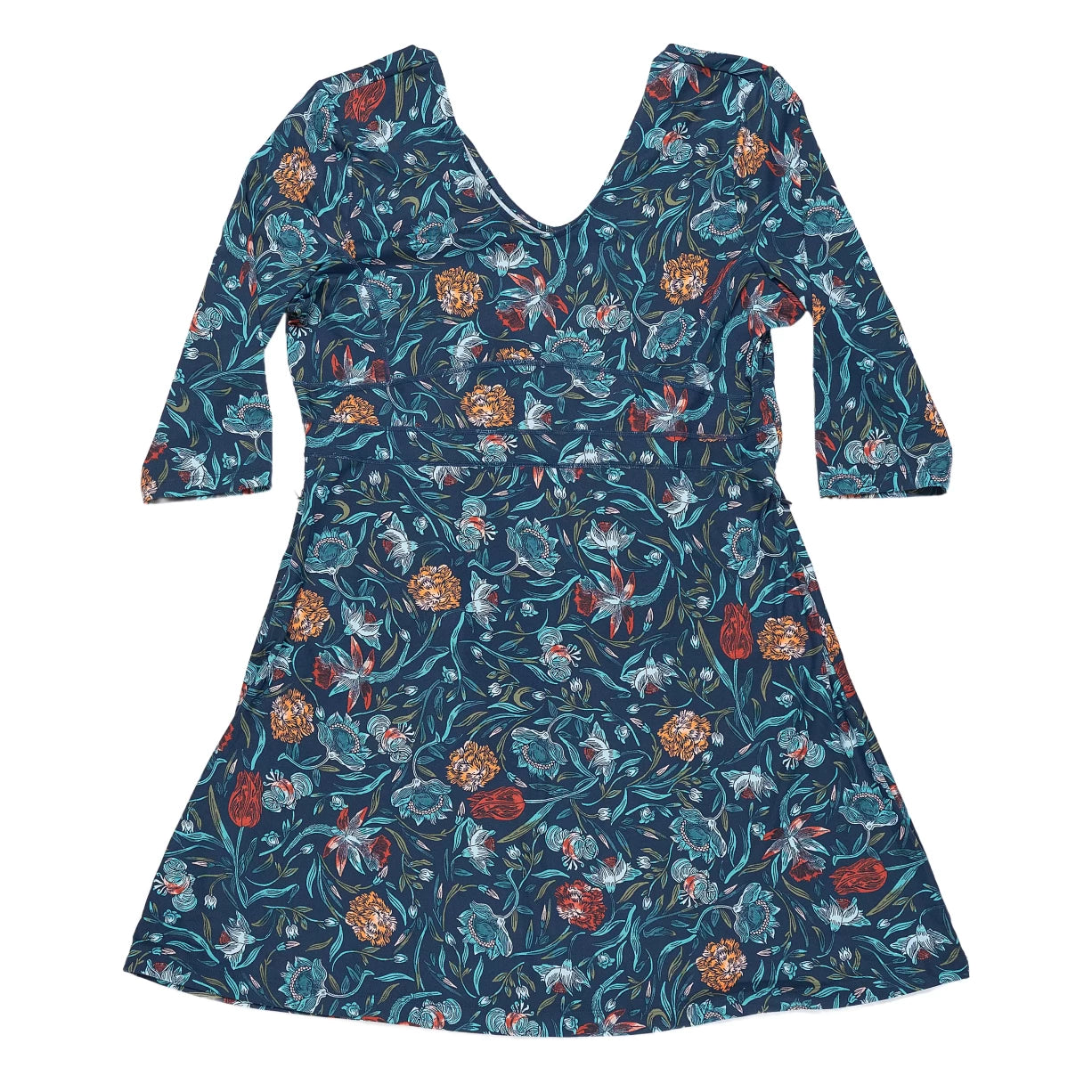 XLBlue Floral 
