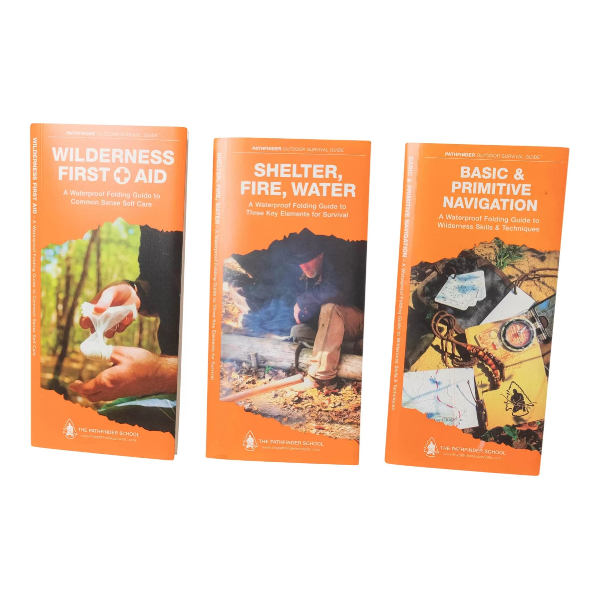 Pathfinder Outdoor Survival Guide WP Folding Guides - Set of 3 ...