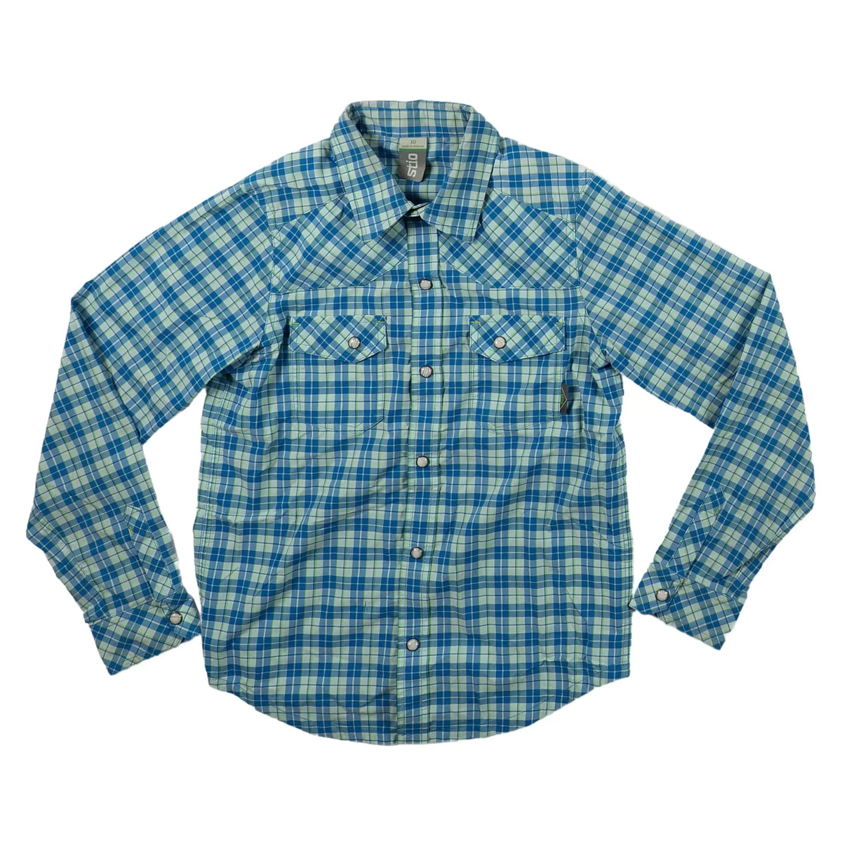 10Blue Plaid