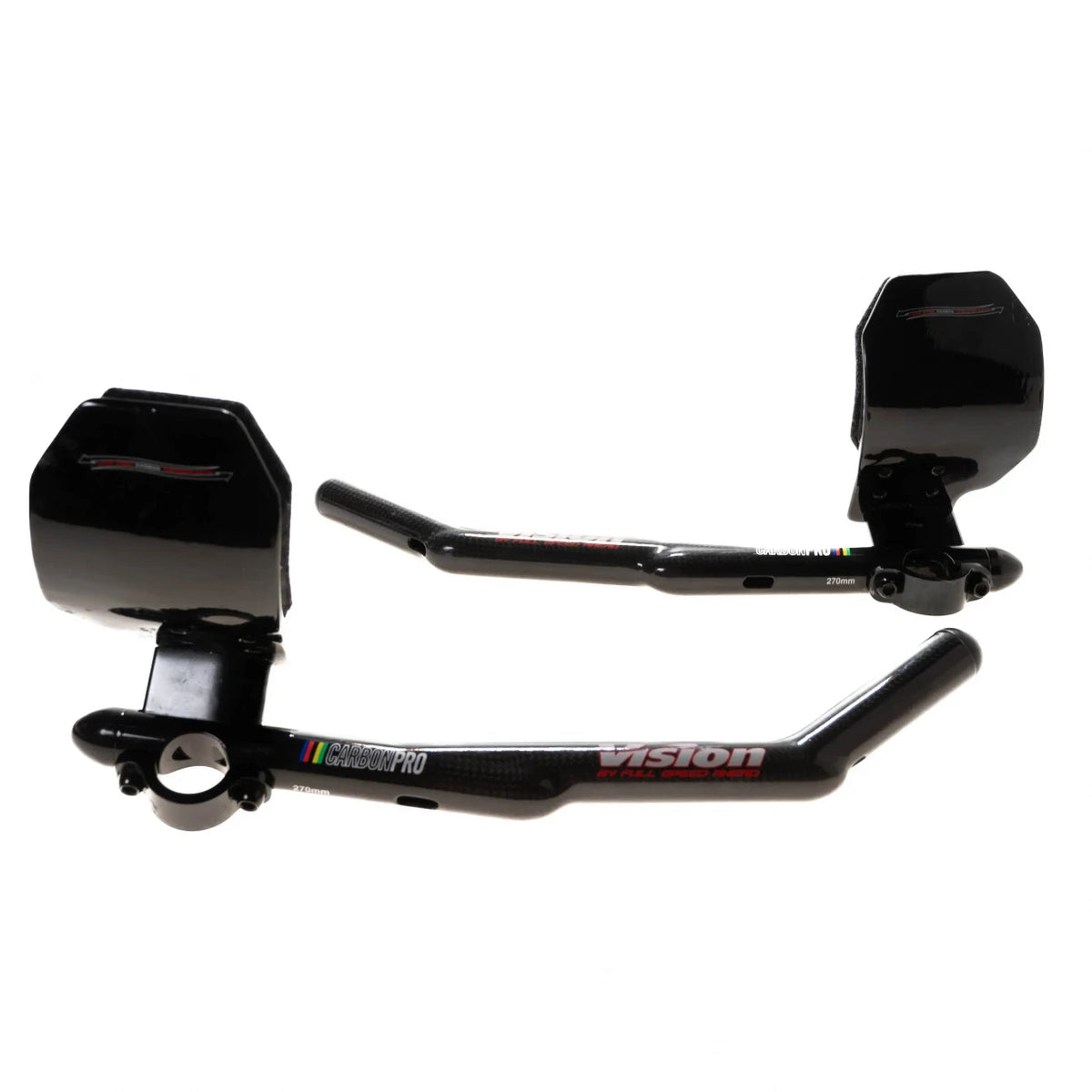 Vision Carbon Pro J Bend Clip-Ons – Geartrade.com