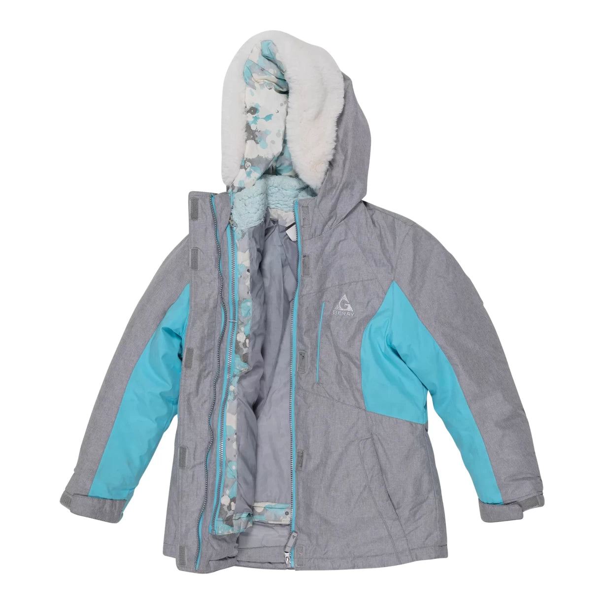 10/12Grey/Blue