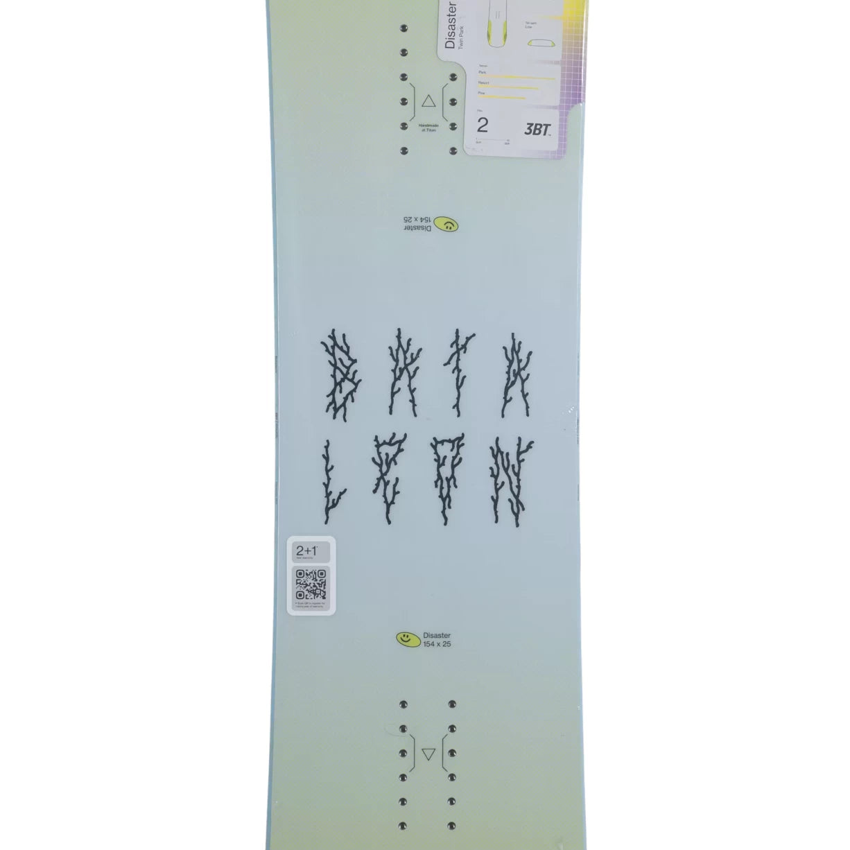 154cmLime Yellow/Light Blue