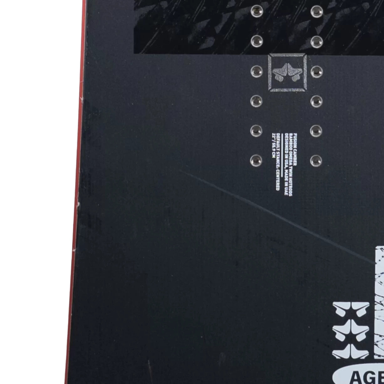 158cmBlack/White/Red