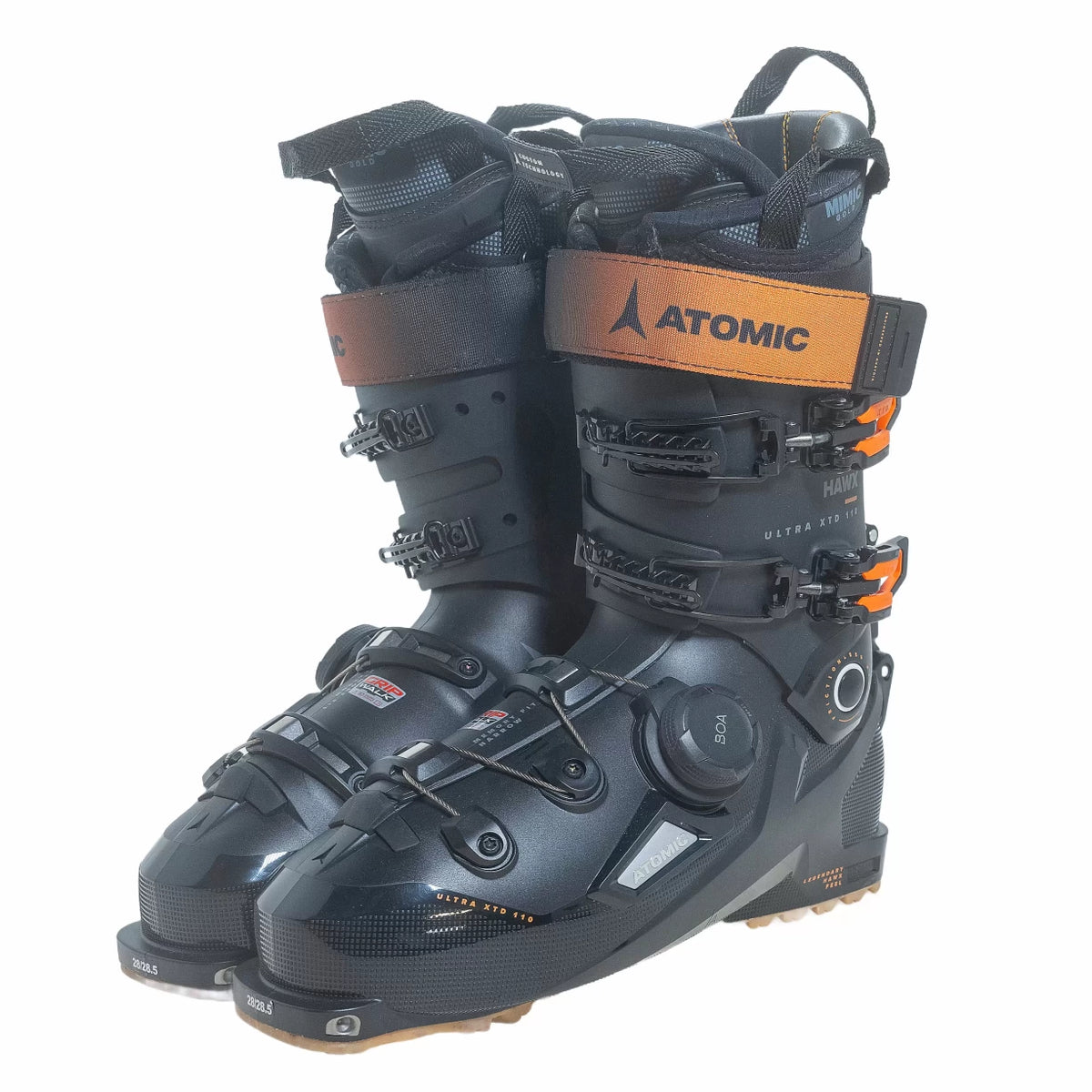 28/28.5Black/Orange