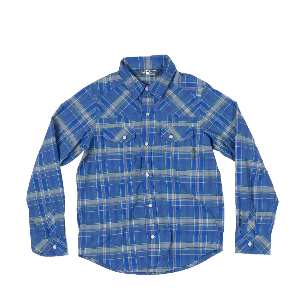 8Blue Plaid
