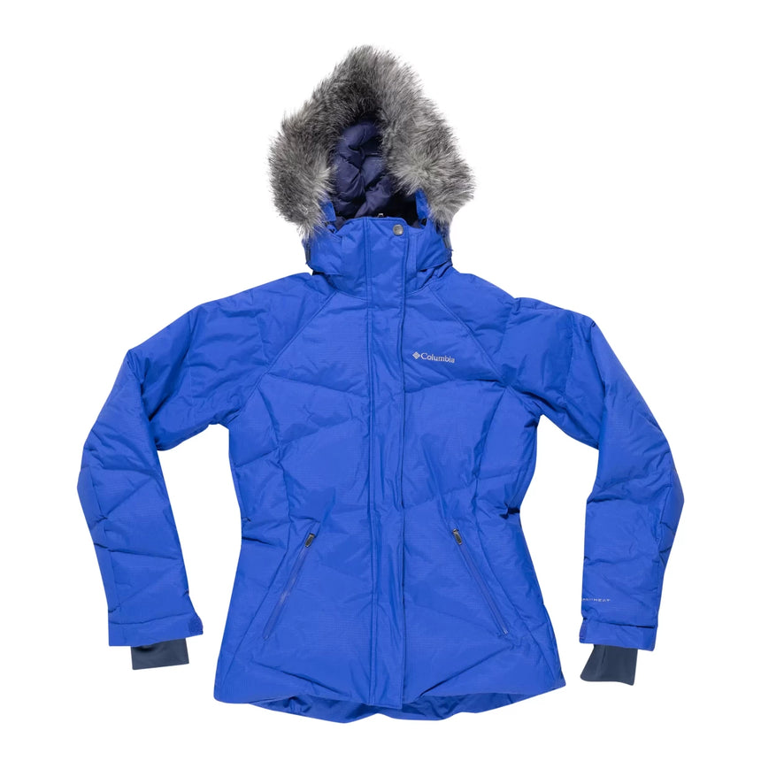 Columbia omni heat blue jacket shop