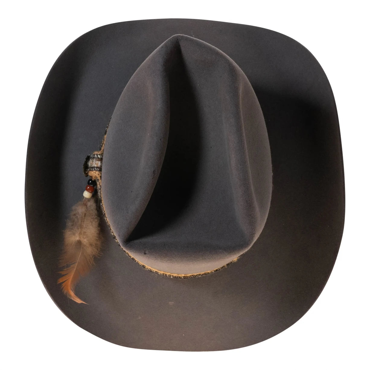 RESISTOL レジストール STAGECOACH ハット 帽子 メンズ ブラウン 7 Vintage Resistol Self Conforming Stagecoach Cowboy Hat Size 6 7