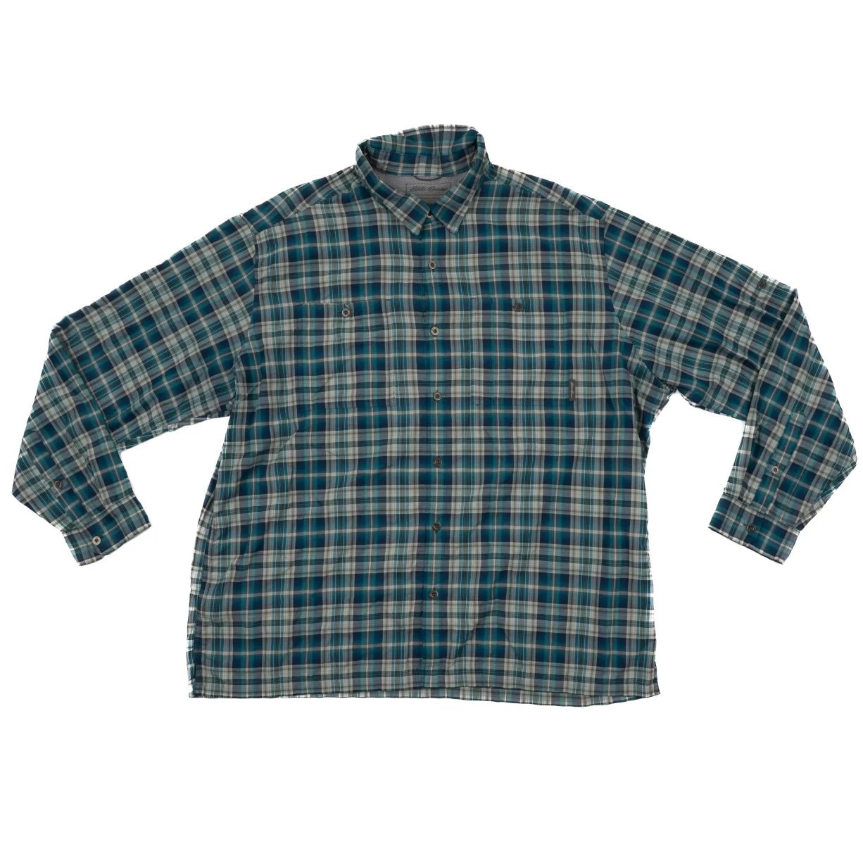 2XLBlue Plaid