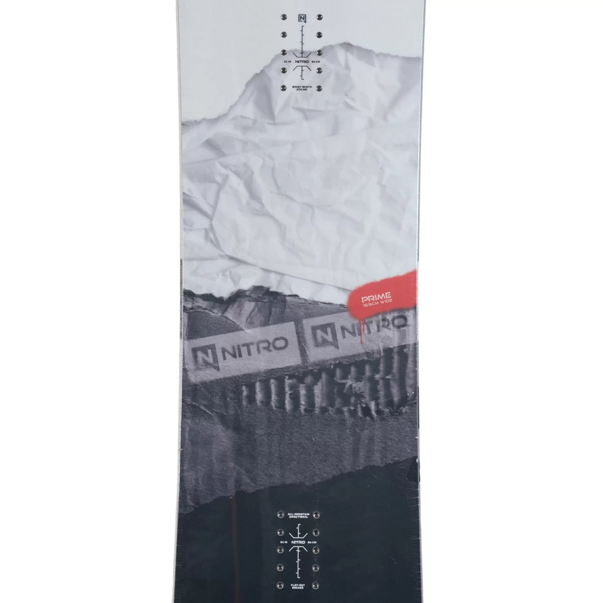 159cmWhite/Black/Red