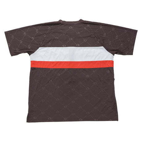 XXLBrown/White Print