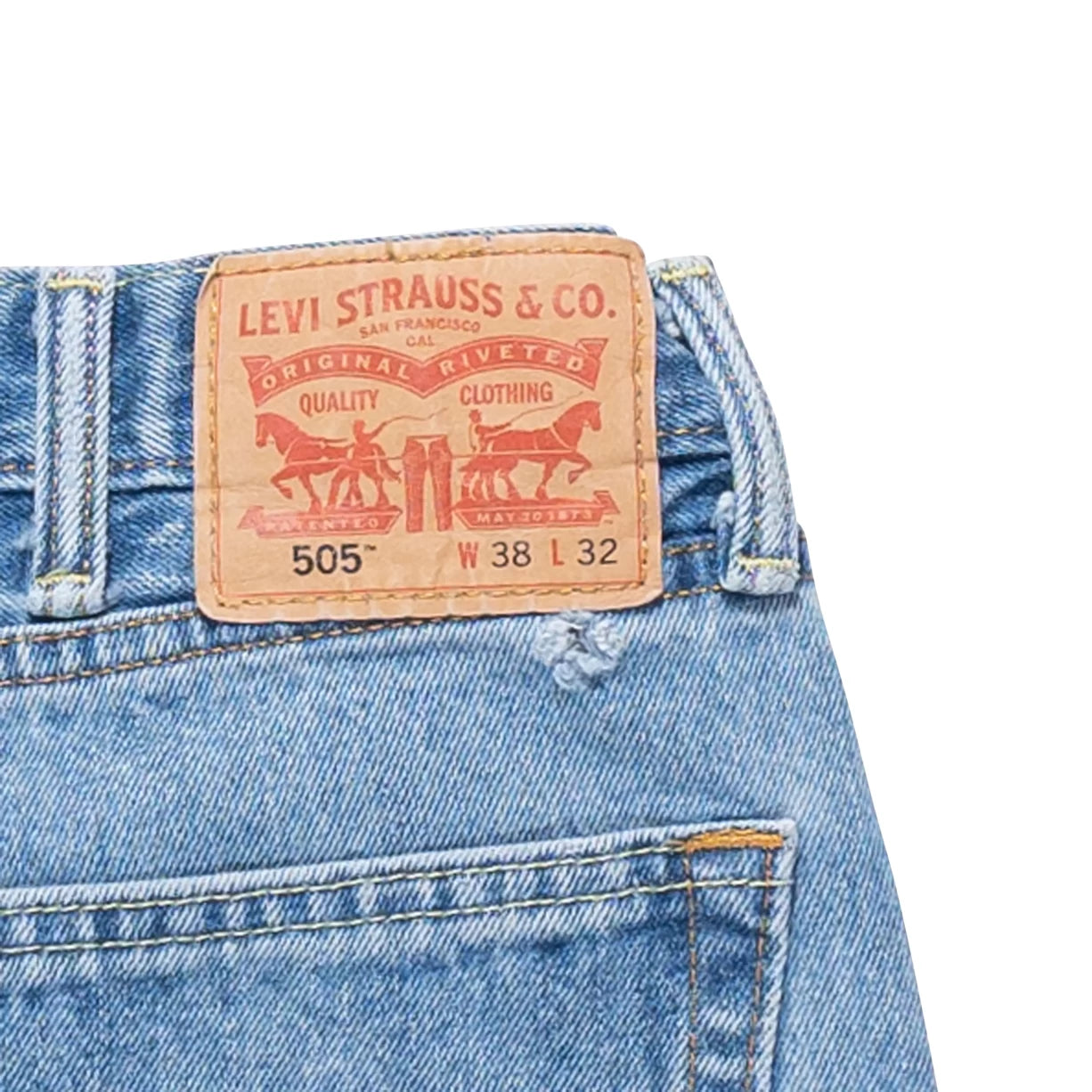 38" x 32"Denim