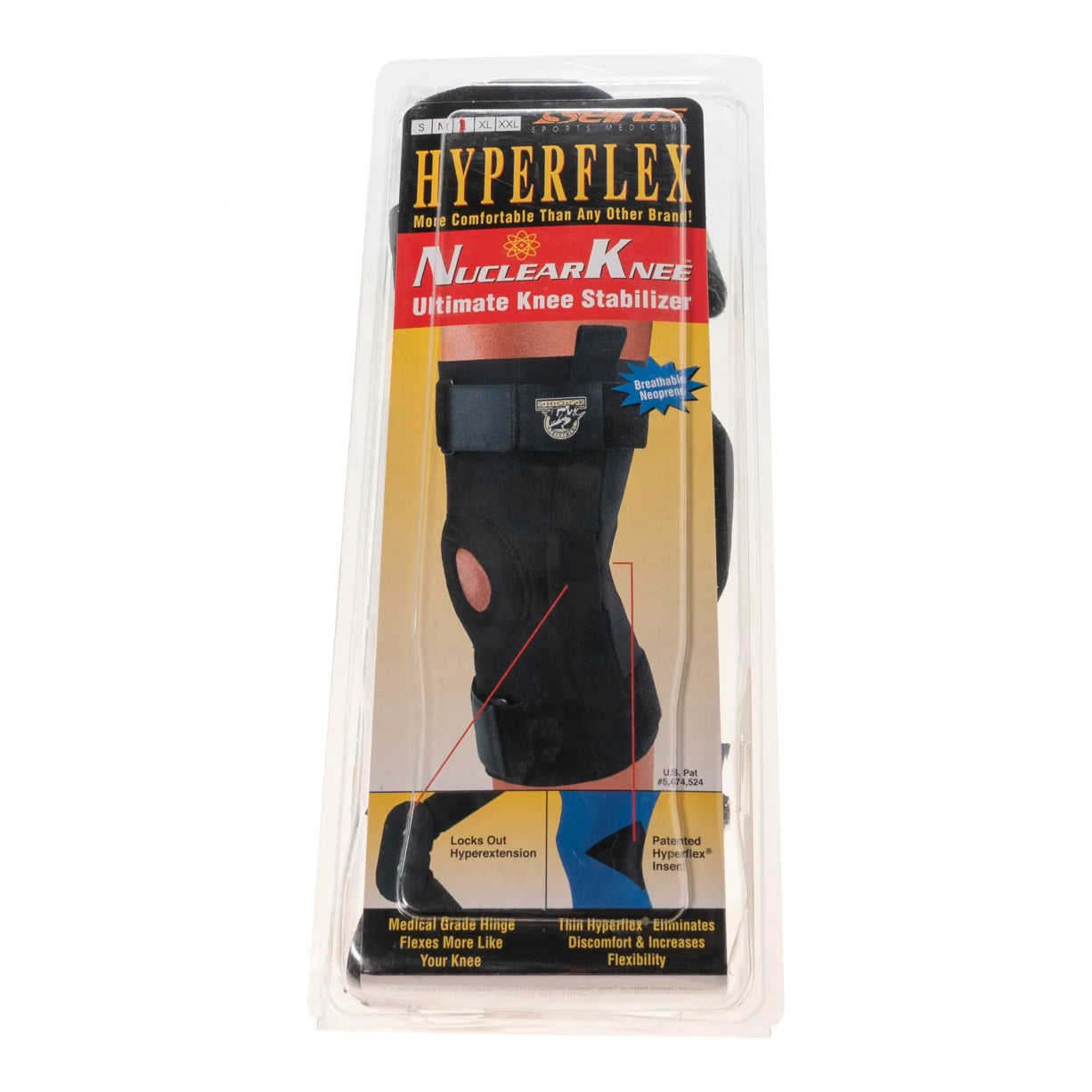 Seirus Hyperflex Nuclear Knee - ACTIVITIES - Geartrade.com