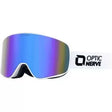 MSouthPaw White Frame/Blue Mir+Ylw Magentic Lens