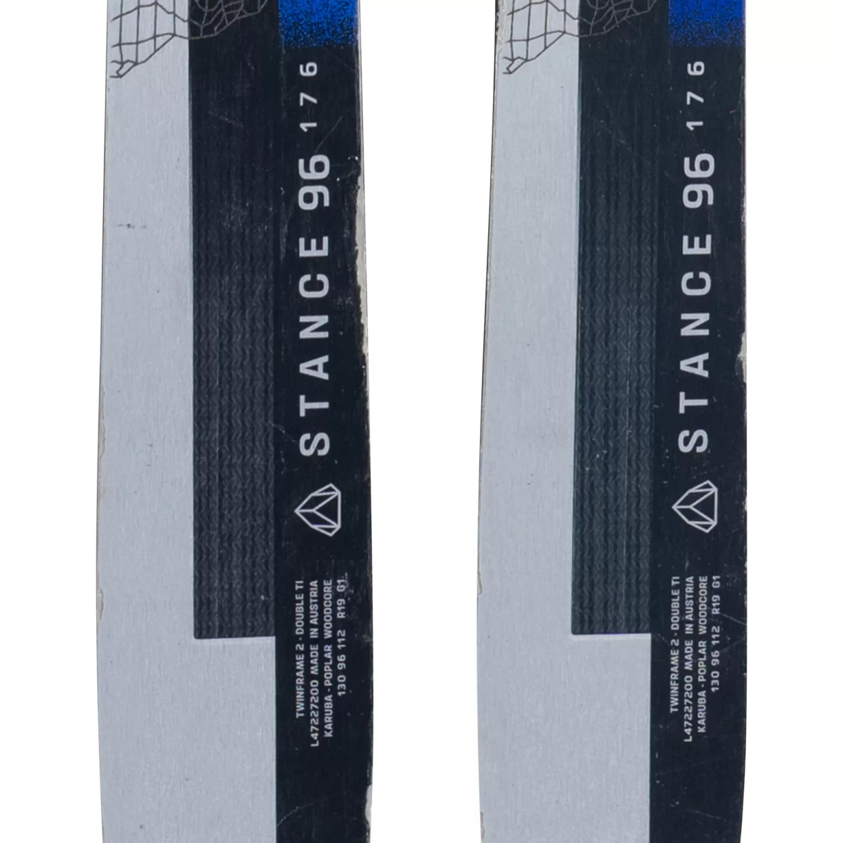 176cmGrey/Blue