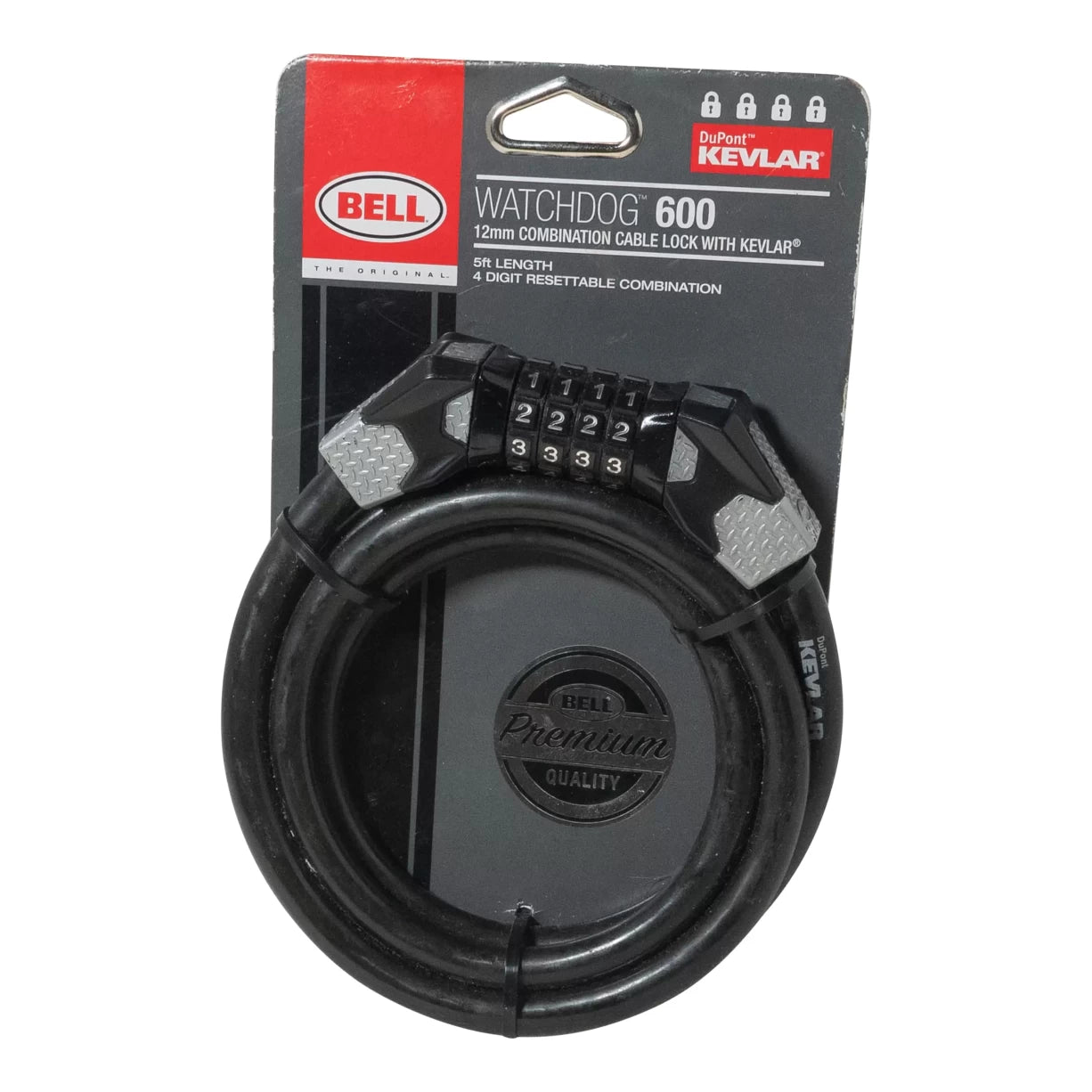 Cable Locks With Combination Bell Watchdog 100 Combination Cable