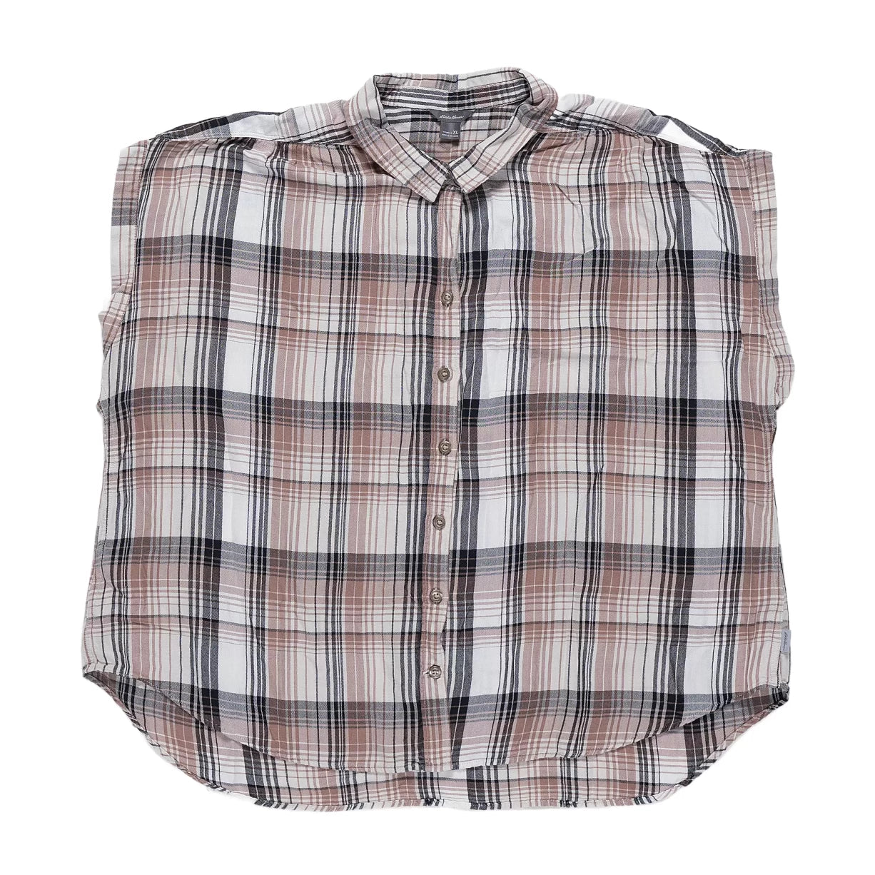 XLBrown/White Print