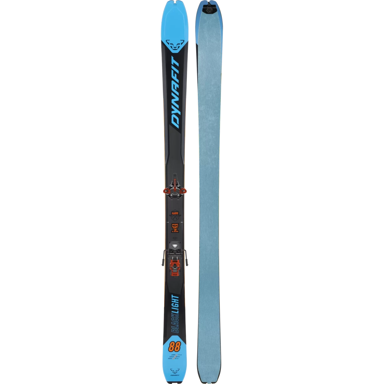 172cmFrost Blue / Carbon Black