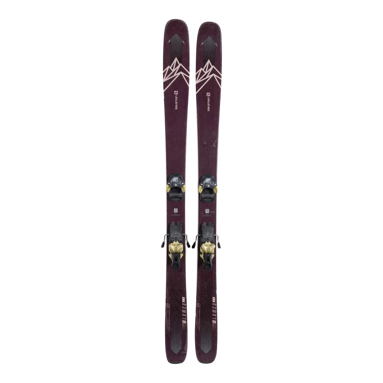 Salomon QST Lumen 99 Skis 2021 - Women's w/ Salomon Warden 13 MNC