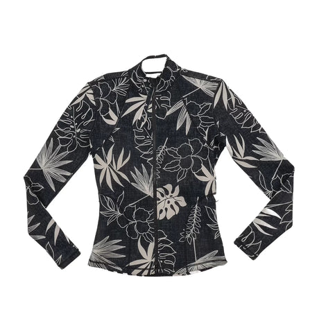 SBlack Flower Print