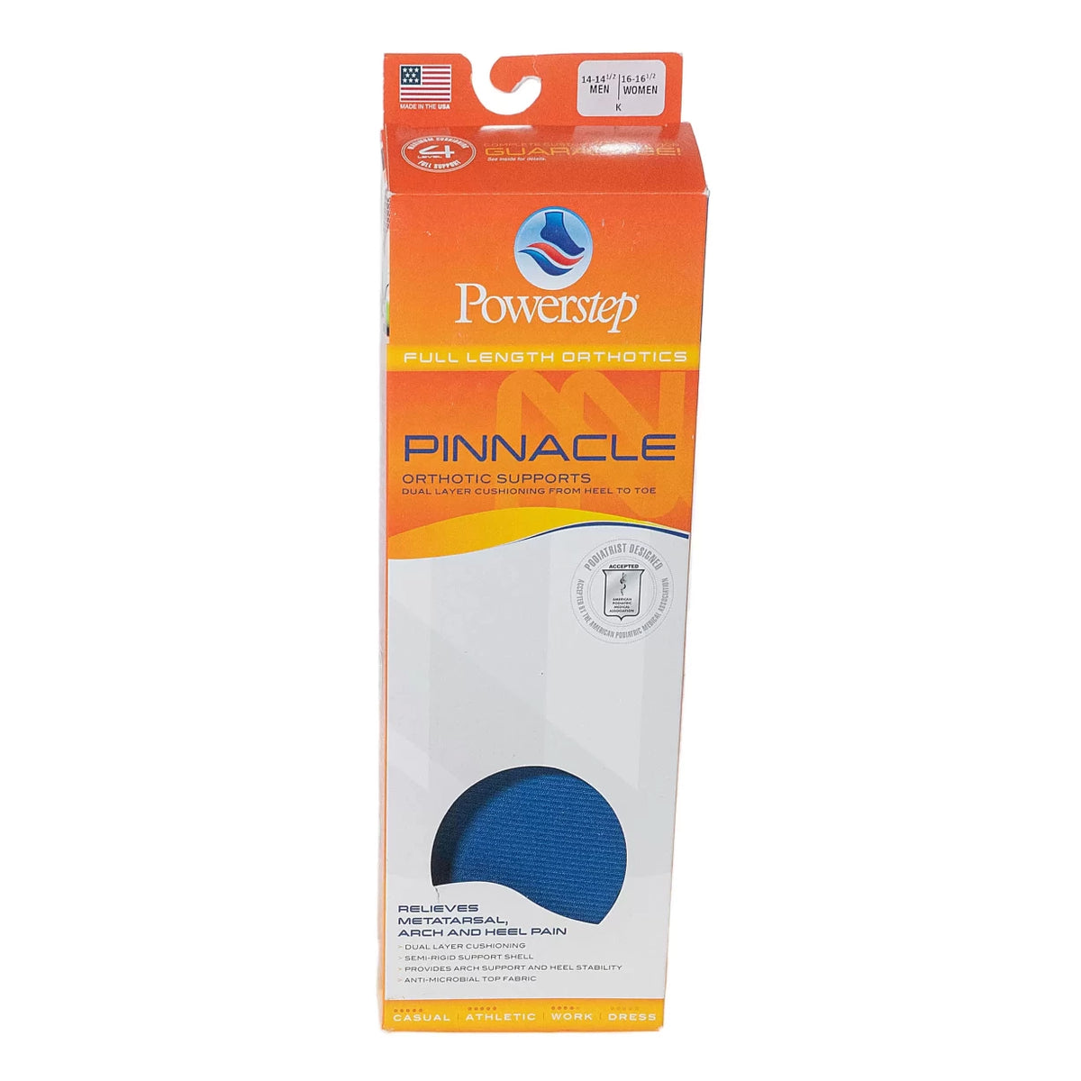 PowerStep Pinnacle Insole – Geartrade.com