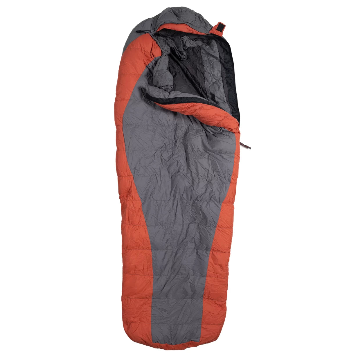 Long-Left ZipOrange/Grey