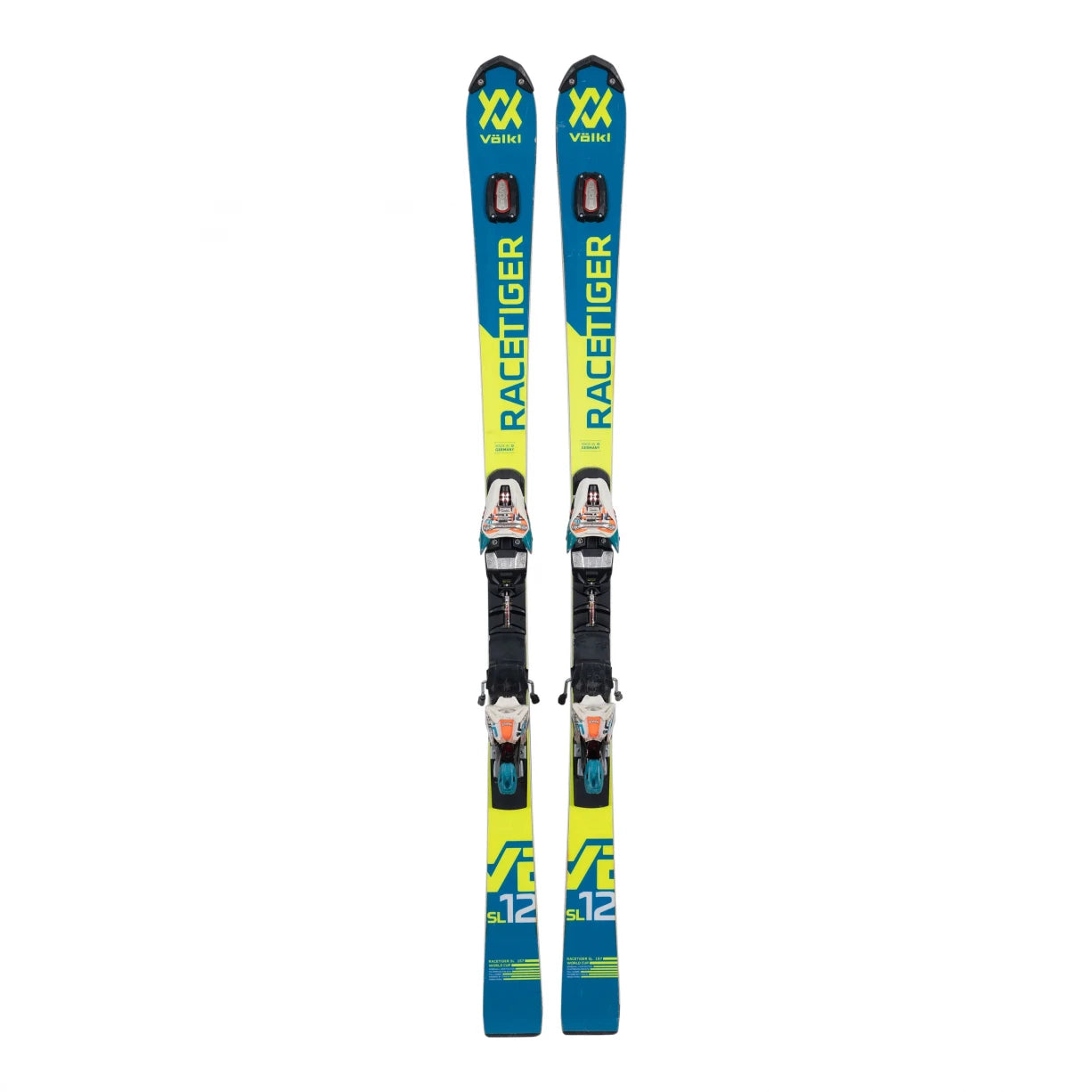 Volkl Racetiger SL Racing Skis 2019 w/ Marker Race Xcell 16 Bindings ...