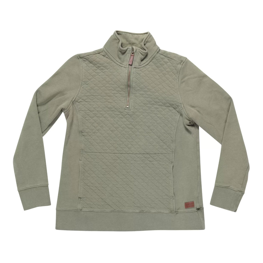 Ll bean womens quilted quarter zip pullover sale
