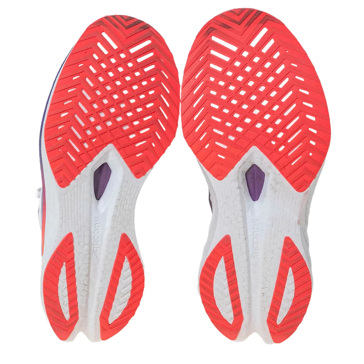 9.5 WWhite/Purple