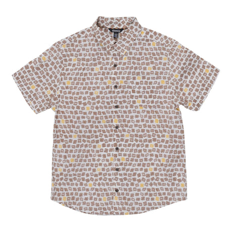 LBrown/White Print