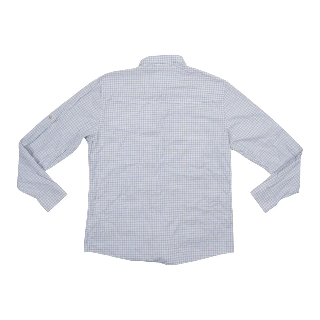XLWhite/Blue/Plaid