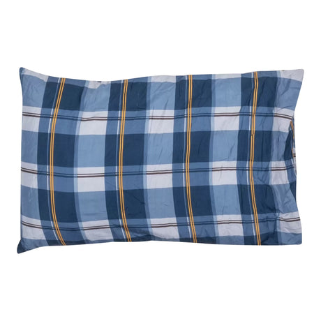 One SizeBlue Plaid