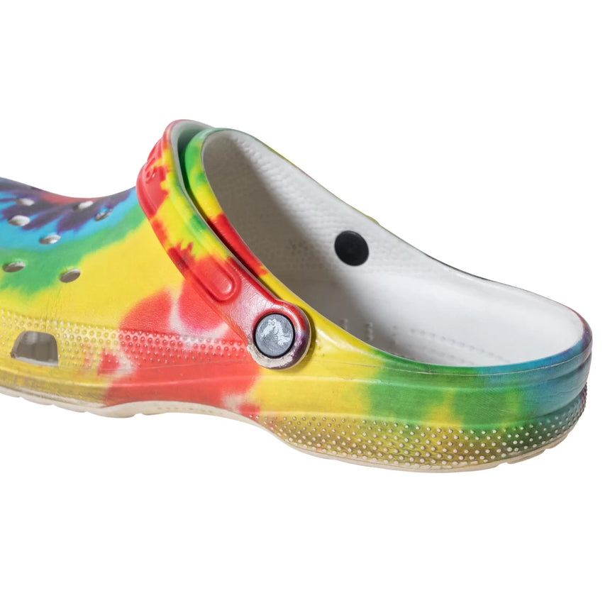 Crocs Classic Rainbow Tie Dye gorgeuous Clogs
