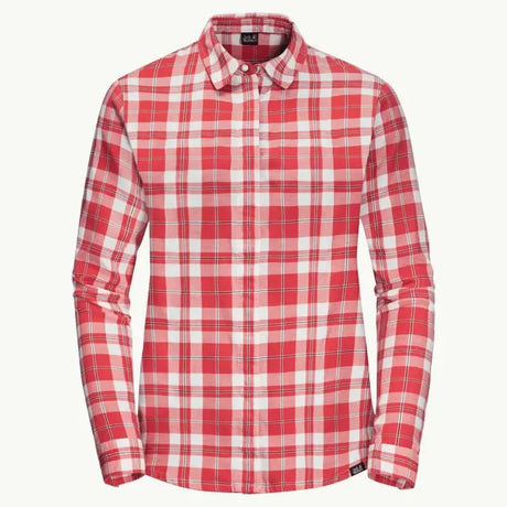 SCoral Red Checks