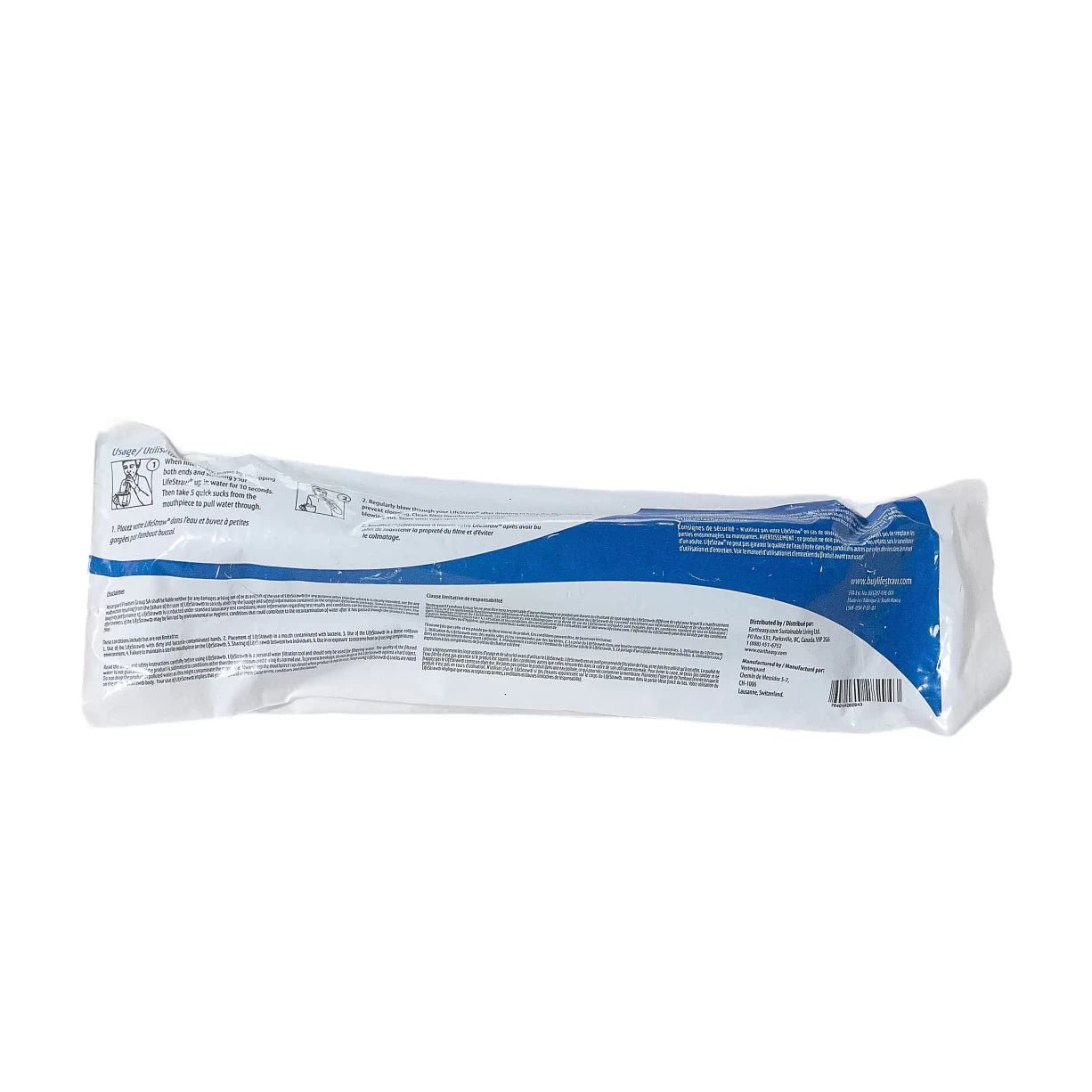 One SizeBlue/White