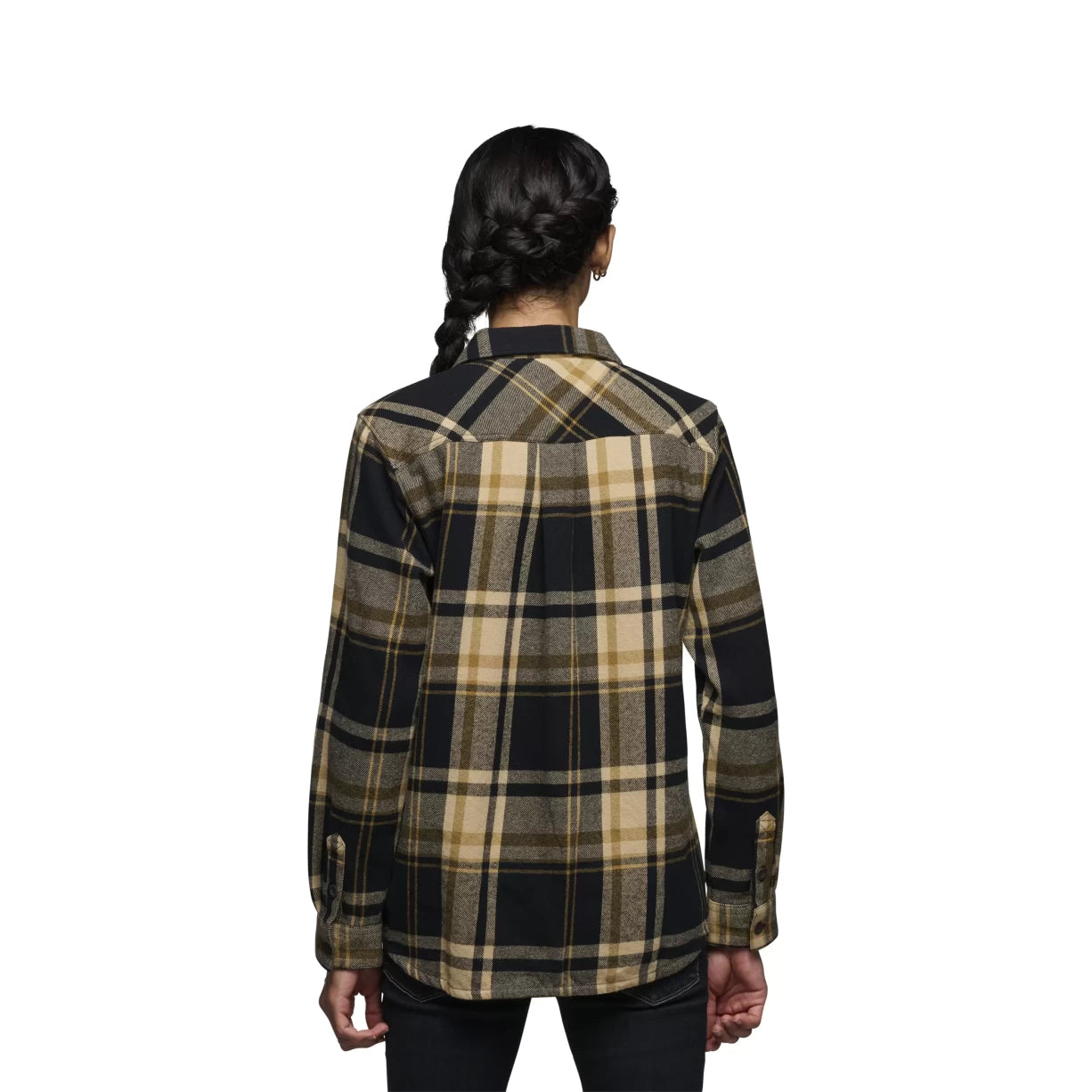 LKhaki-Black Plaid