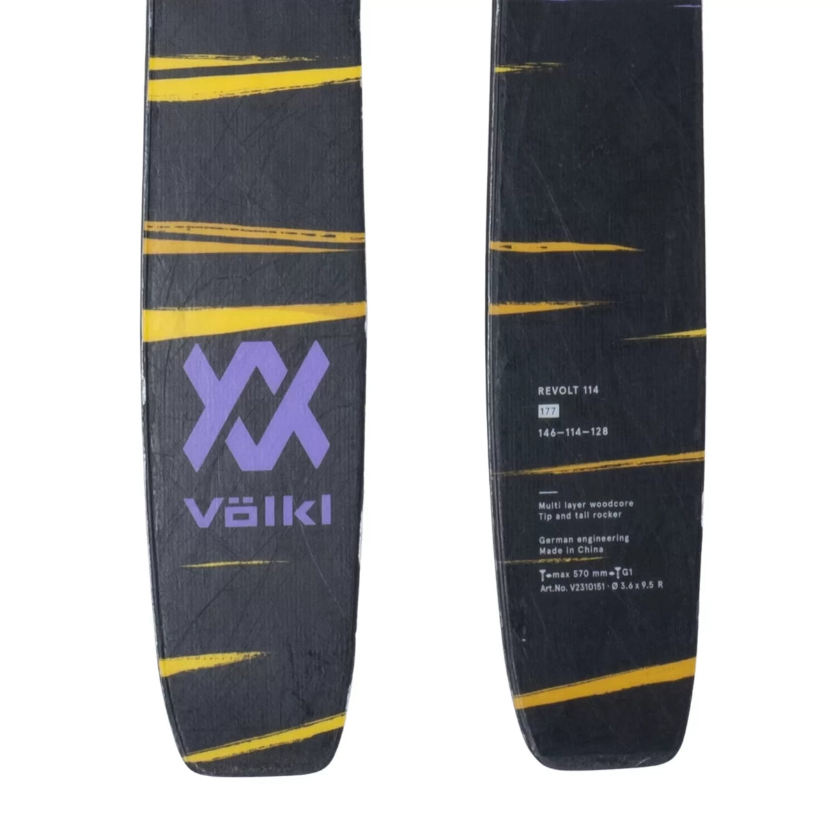 177cmBlack/Yellow