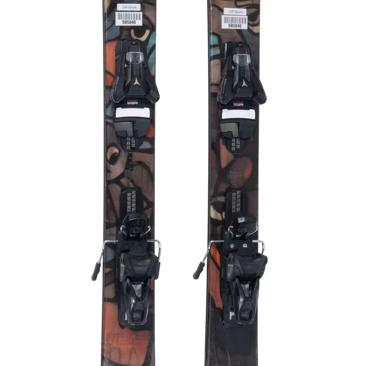 Atomic Bent 100 Skis w/ Atomic Strive 11 Demo Bindings - 179cm ...