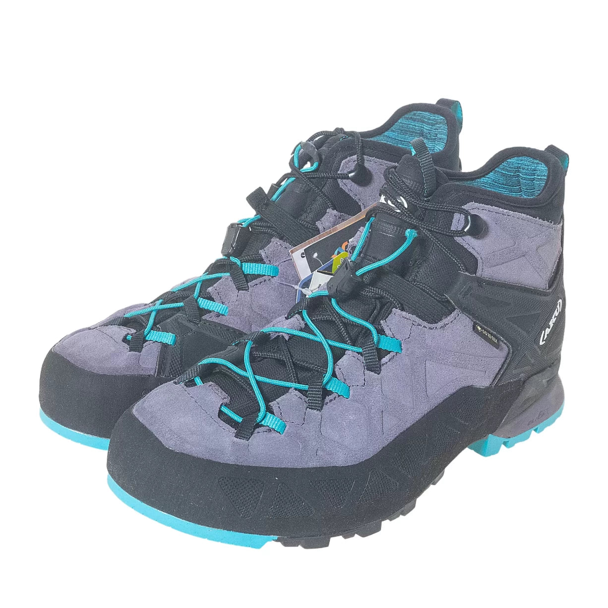 9Grey/Turquoise