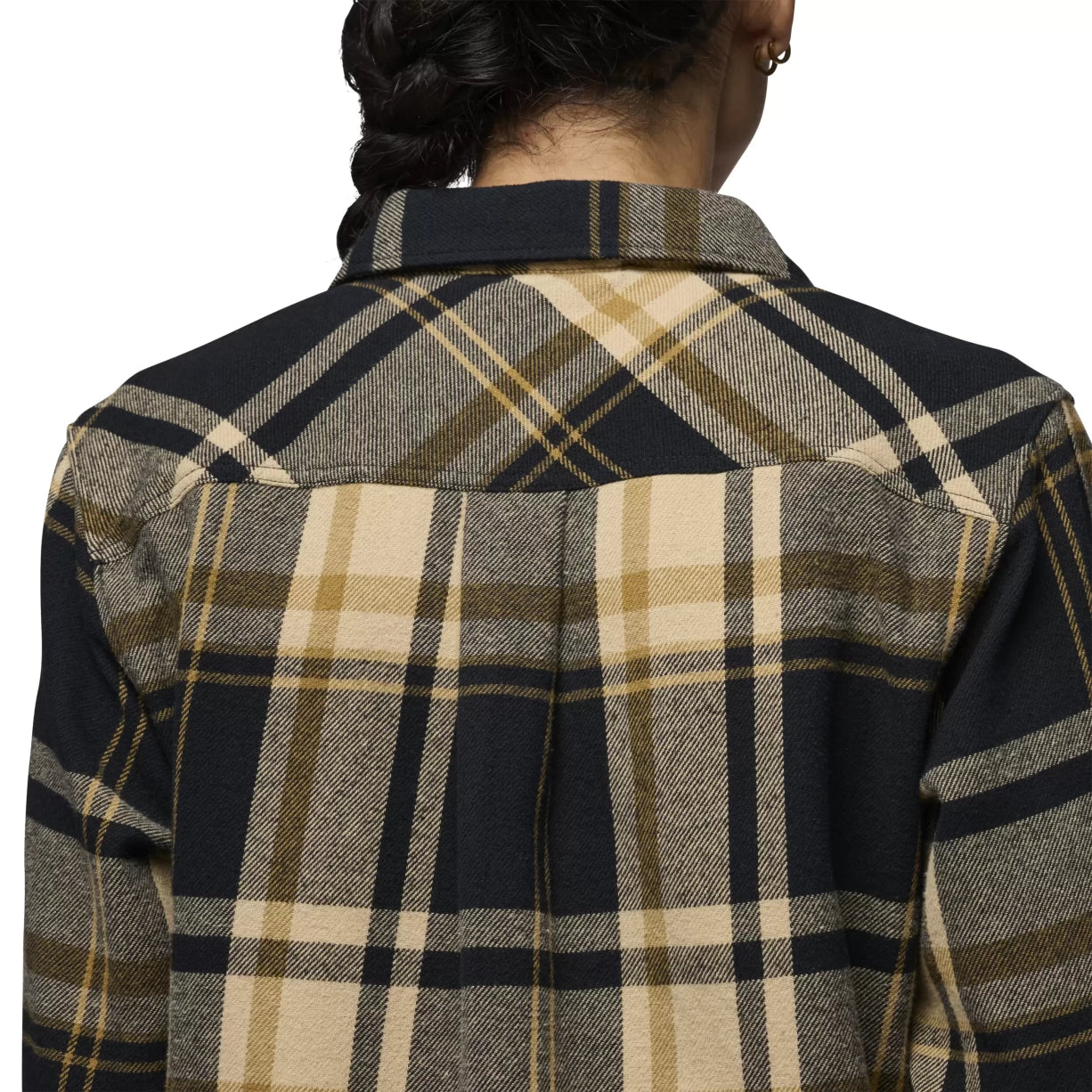 XLKhaki-Black Plaid