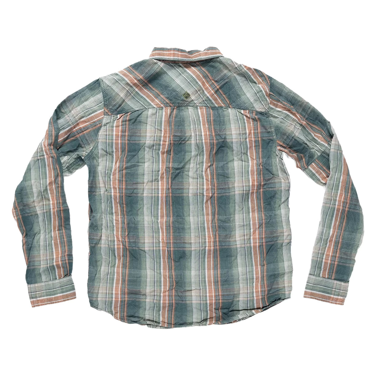 LGreen Orange Plaid